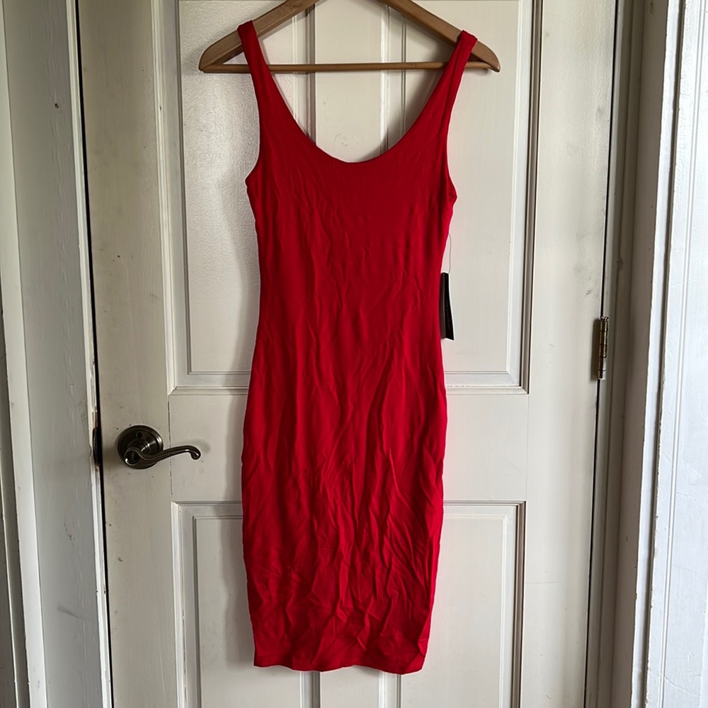 Red dress